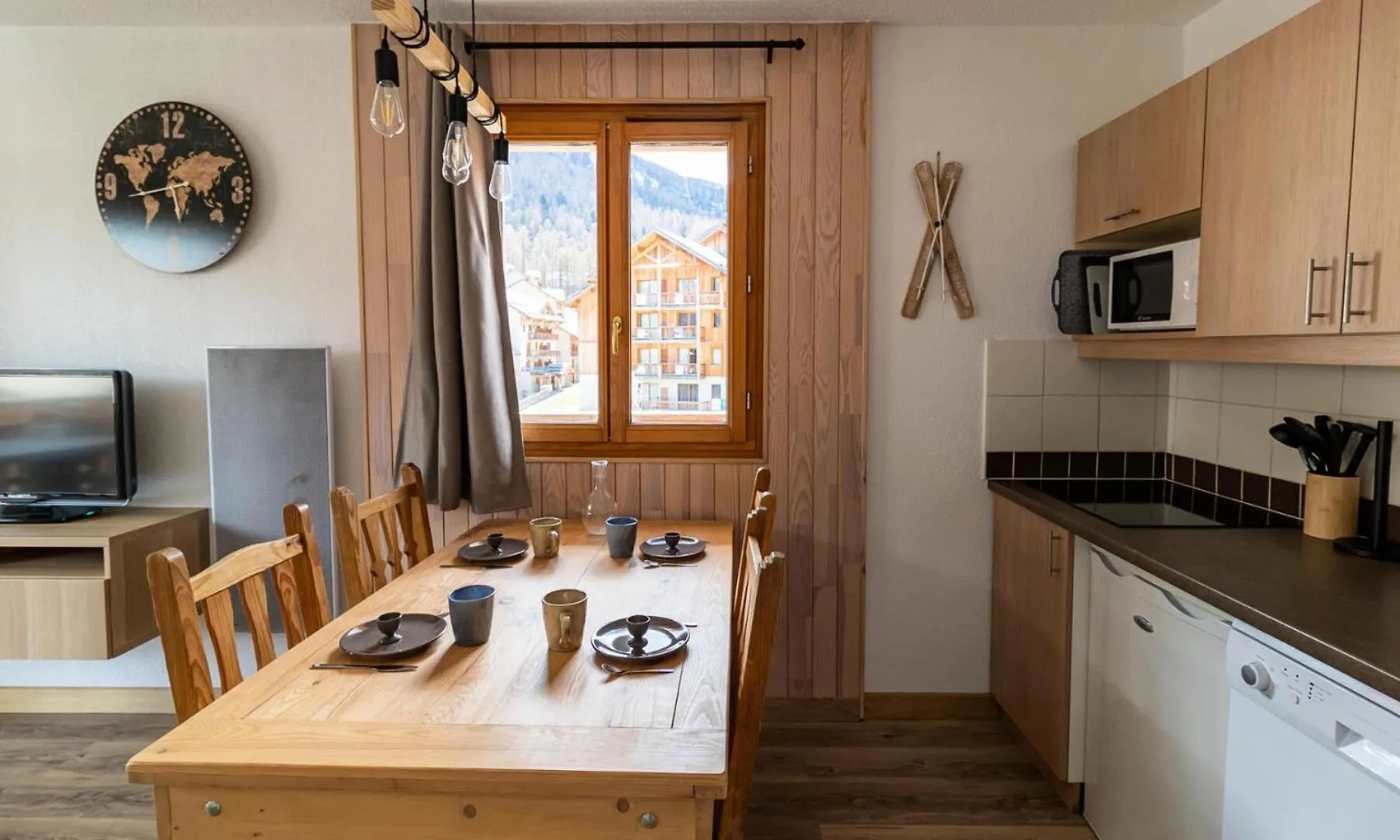 Residence Le Balcon Des Airelles - Chaleureux Appartement Renove Aux Orres 1800 Mae-6314 Les Orres