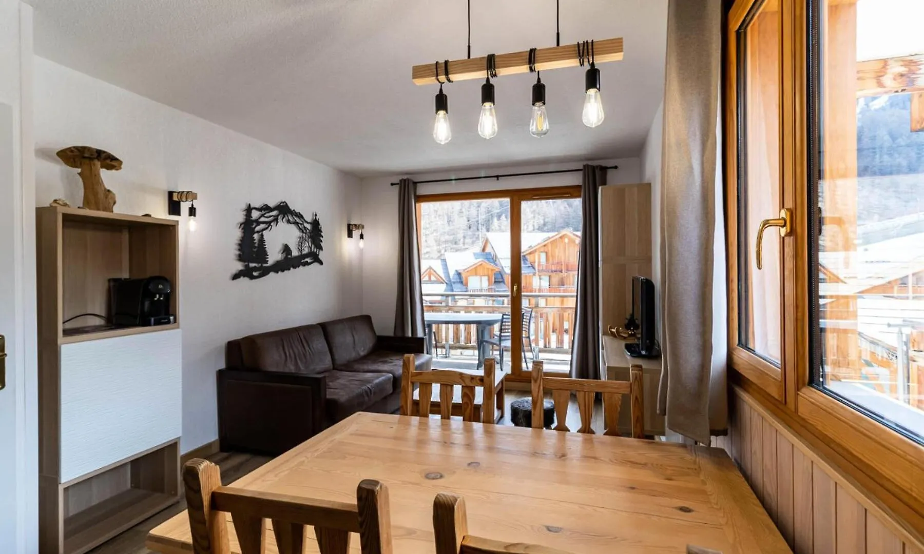 Lägenhet Residence Le Balcon Des Airelles - Chaleureux Appartement Renove Aux Orres 1800 Mae-6314 Les Orres